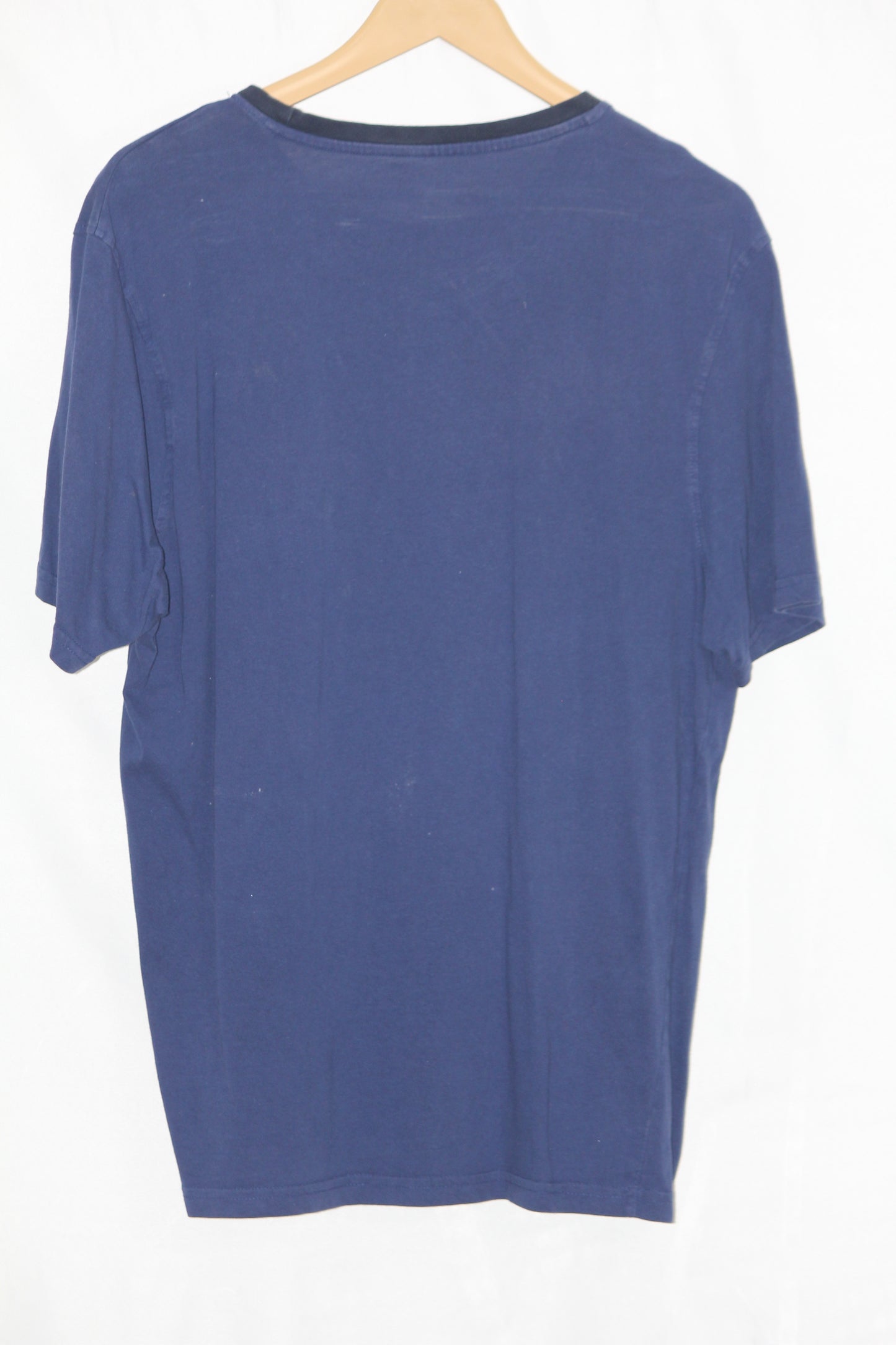 Sleep Blue Cotton T-Shirt – Large