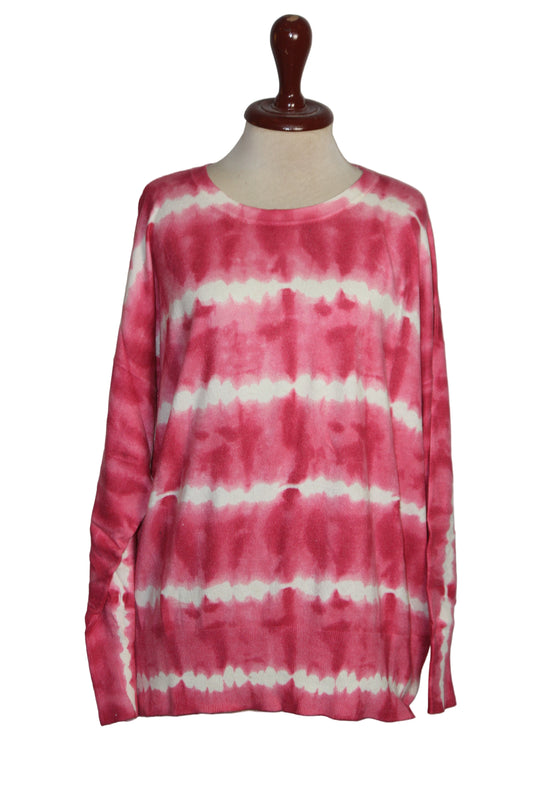 Wallis Pink & White Sweatshirt (Large)