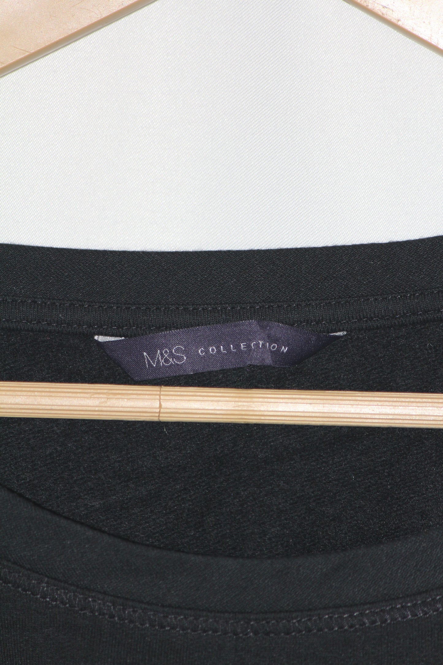 M&S Black Sweatshirt - Large