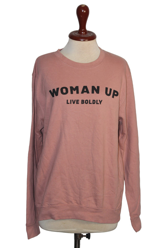 The Spark Company Pink Sweatshirt - Medium