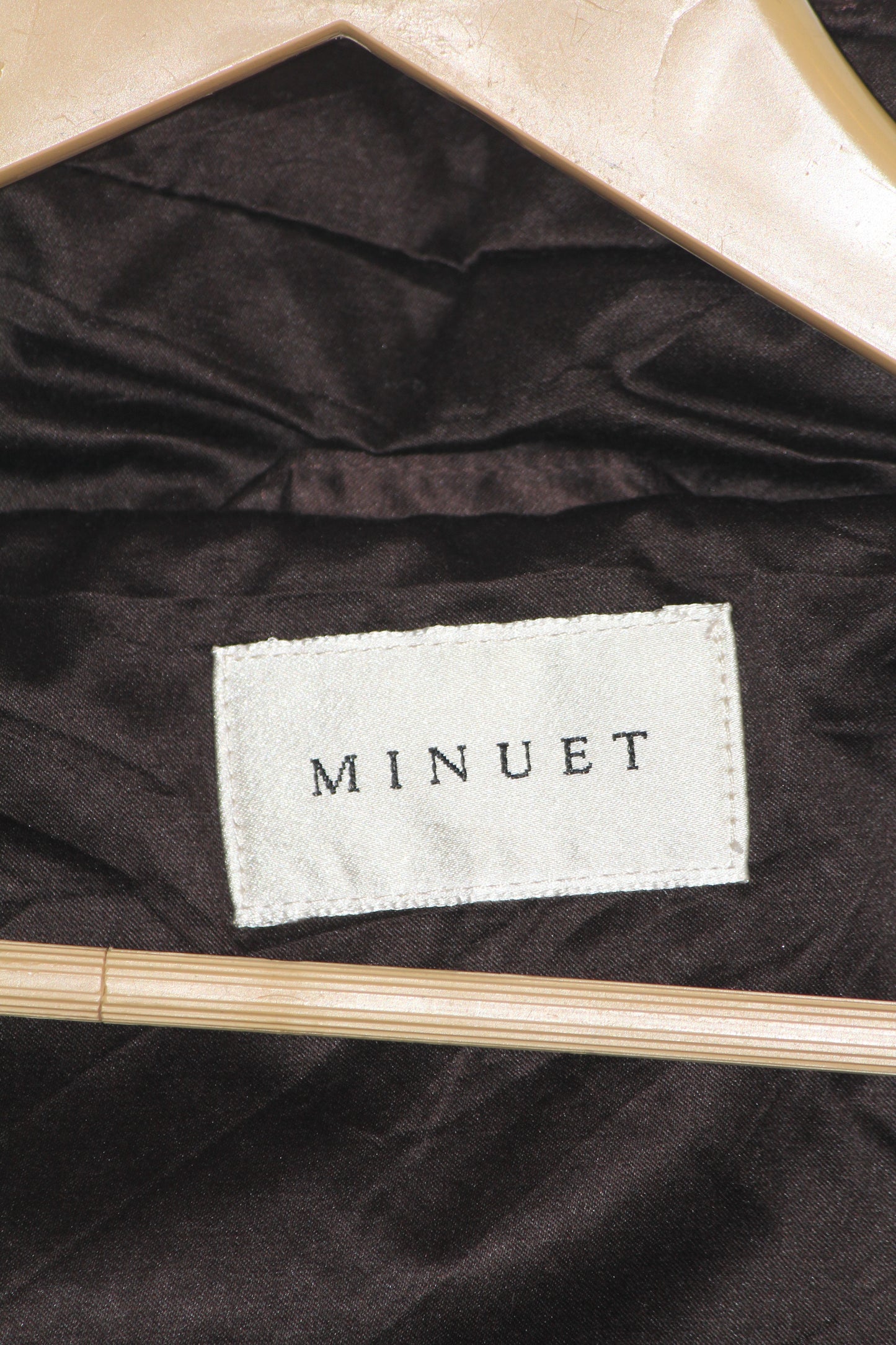 Minuet Brown Zipper Jacket