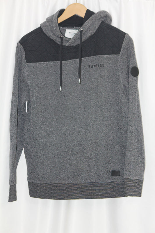 Firetrap Grey Hoodie (Small, Excellent Condition)