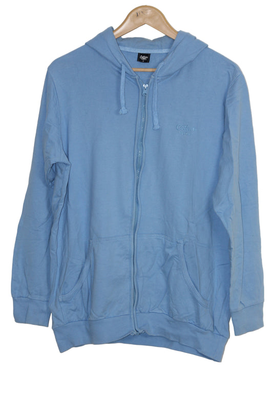 Cotton Traders Blue Hoodie (Medium, Excellent Condition)