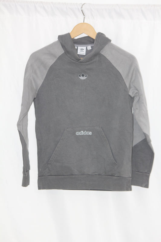 Adidas Grey Hoodie (Small, Excellent Condition)
