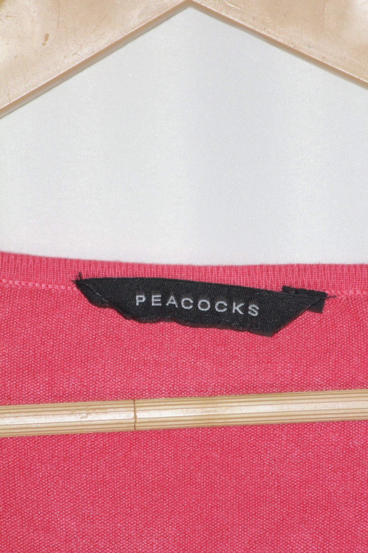 Peacocks Pink Blouse - Large