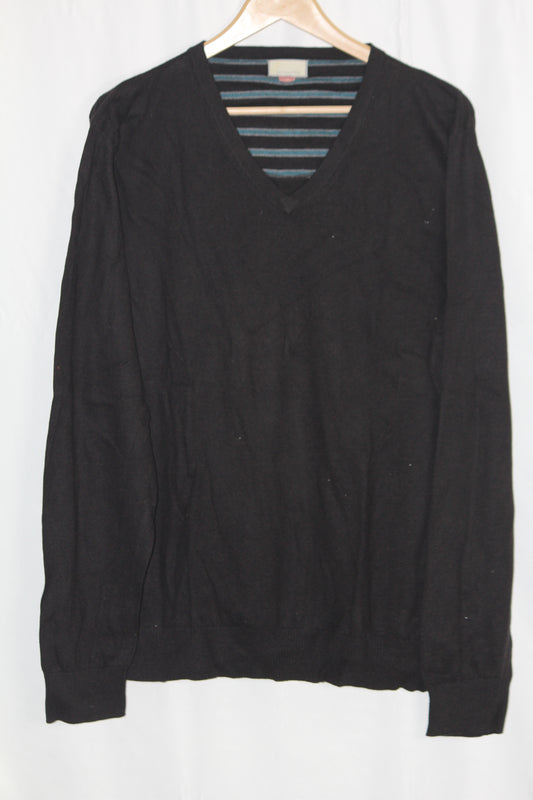 John Lewis Black Cashmere Blend Sweater