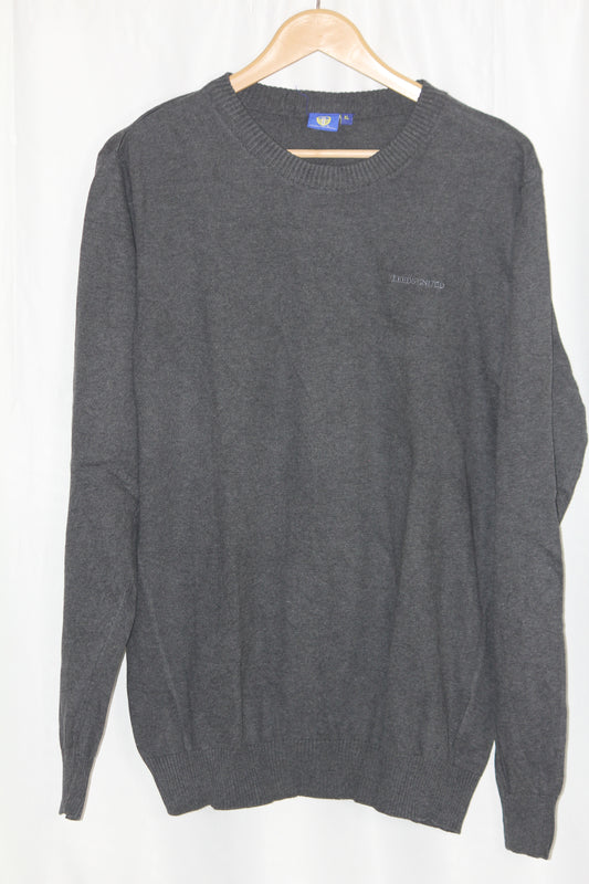 LUFC Grey Winter Sweater - Large