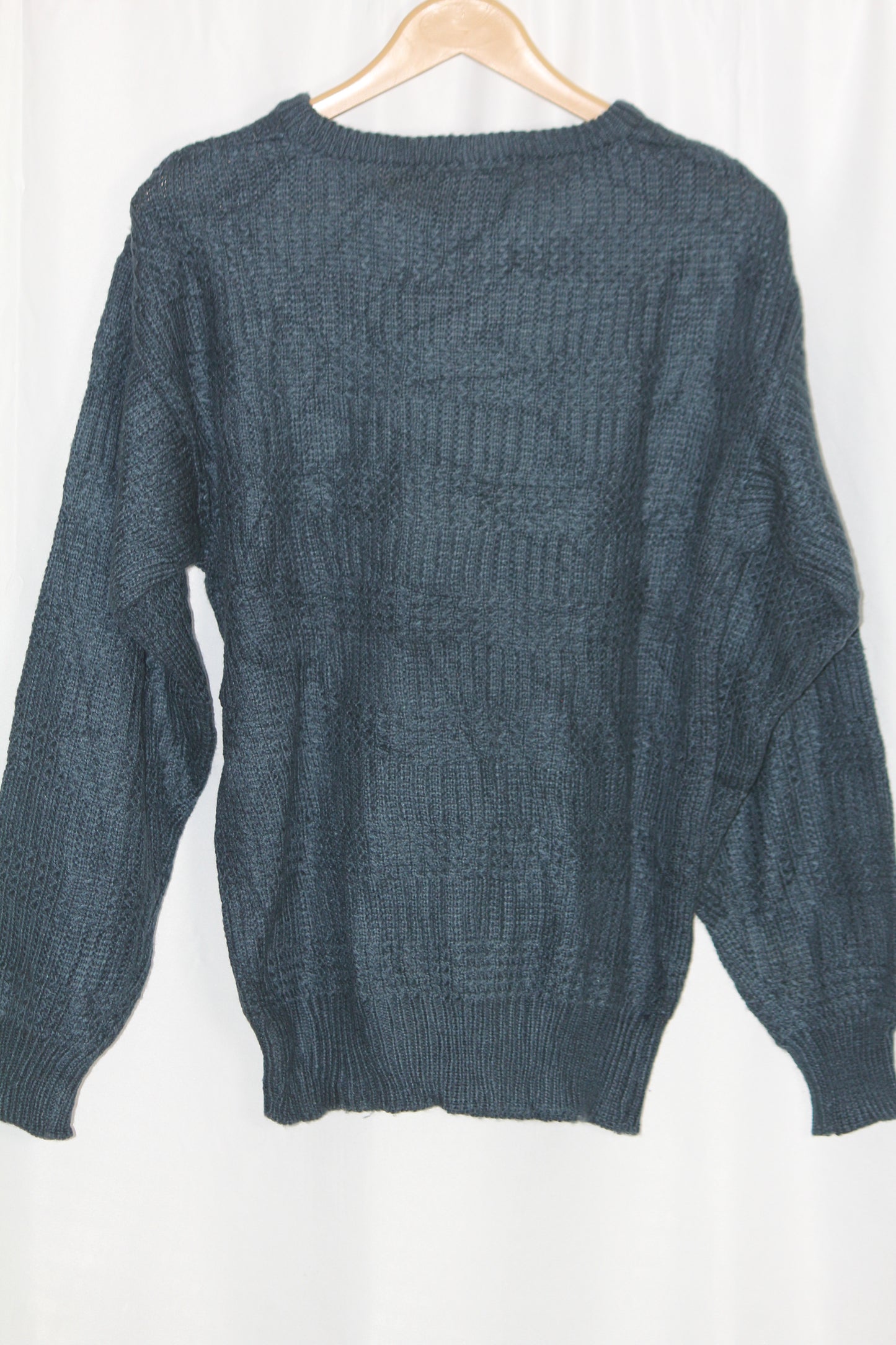 Canda Blue Winter Sweater - Medium