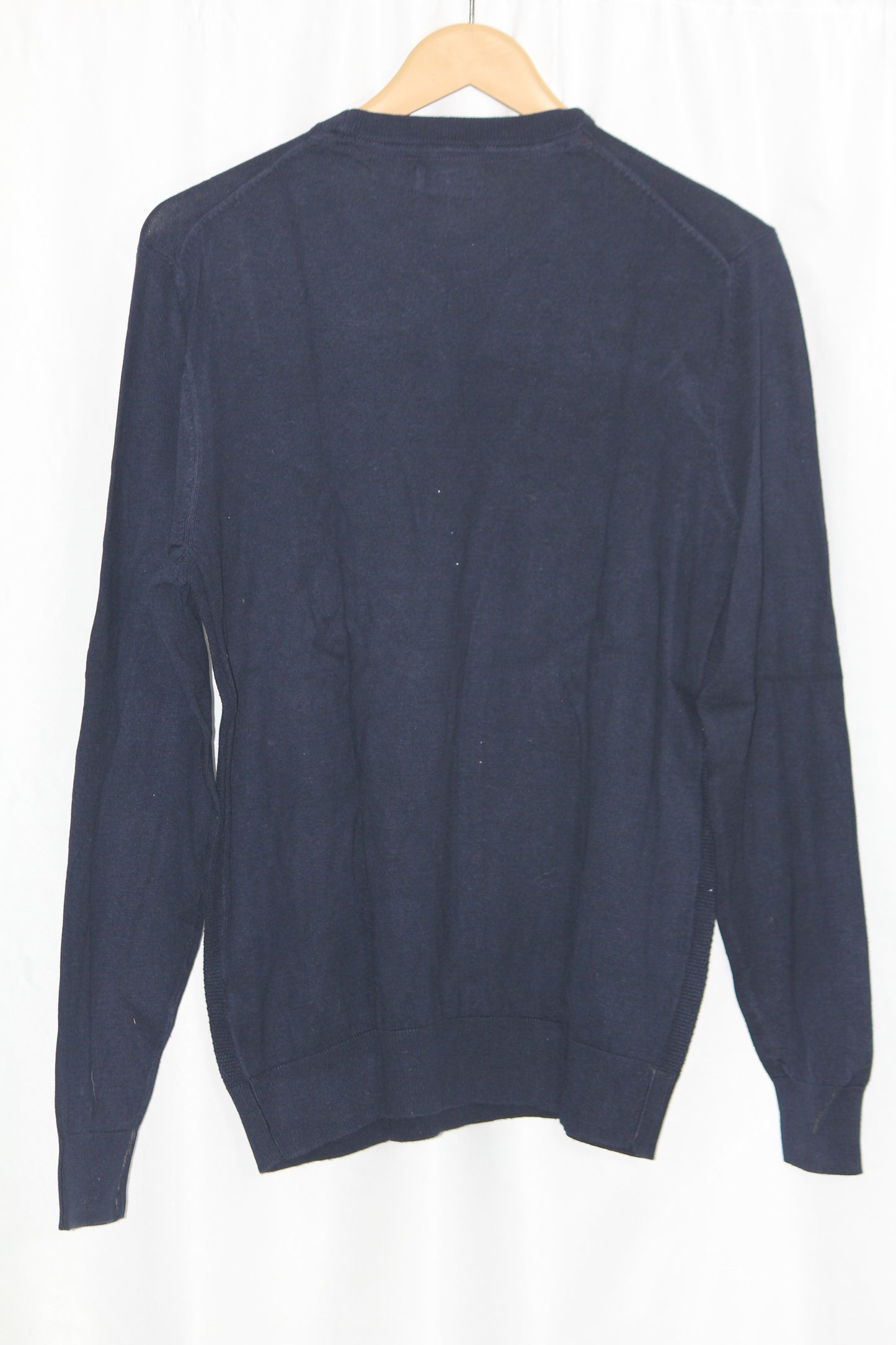 Burton Menswear Navy Knit Sweater