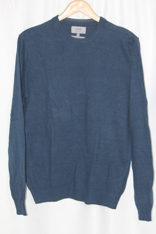 Blue M&S Medium Sweater