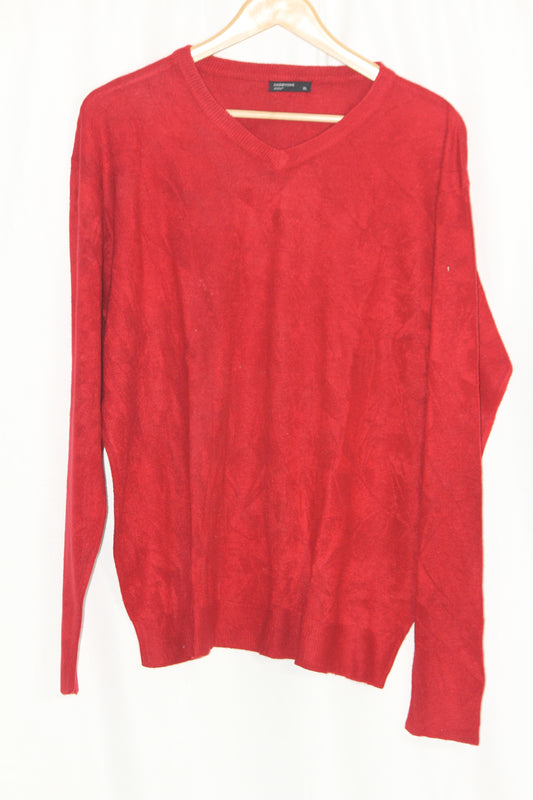 Cedarwood Red Winter Sweater - XL