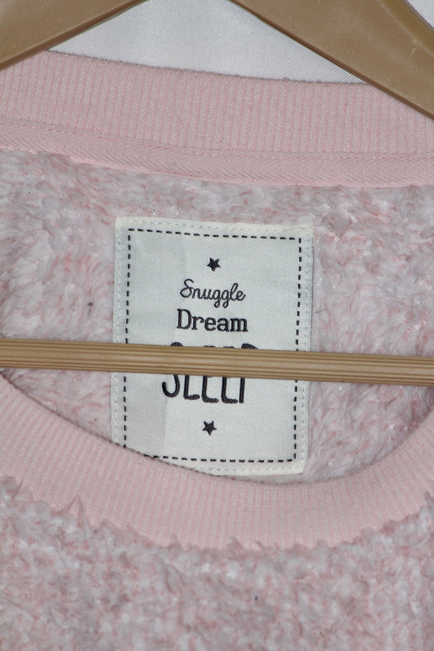 Light Pink Fuzzy Sweater – Snuggle