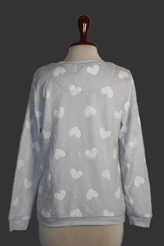 Cozy Grey Lounge Sweater