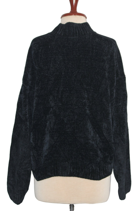 Classic Black Winter Sweater – FB Sister – Large