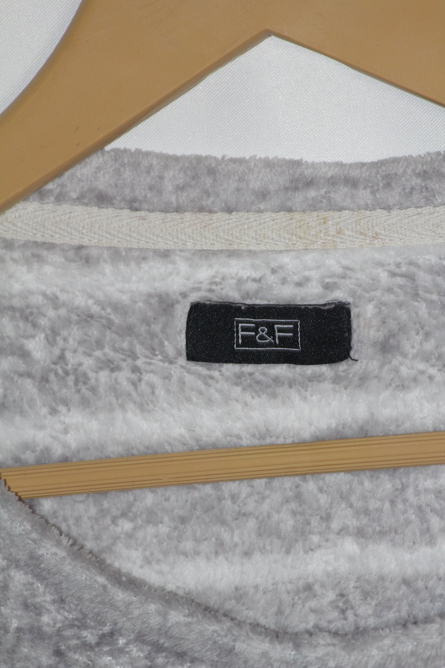 F&F Grey Stripe Classic Sweater
