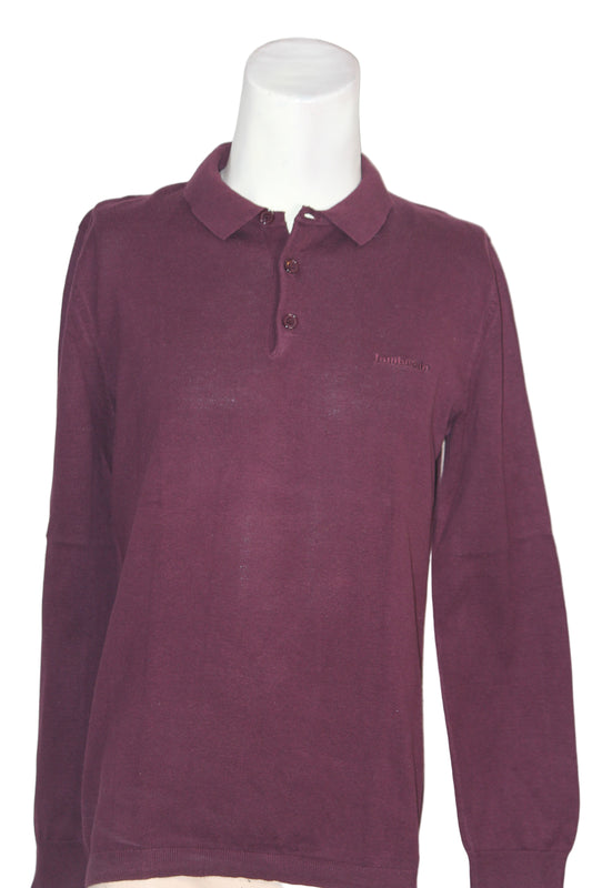 Lambrella Maroon Polo Sweater – Medium