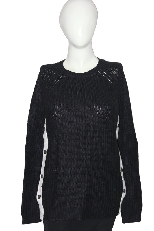 Classic Black Winter Sweater – PEP&CO – Large