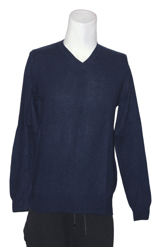 M&S Blue Cotton Sweater