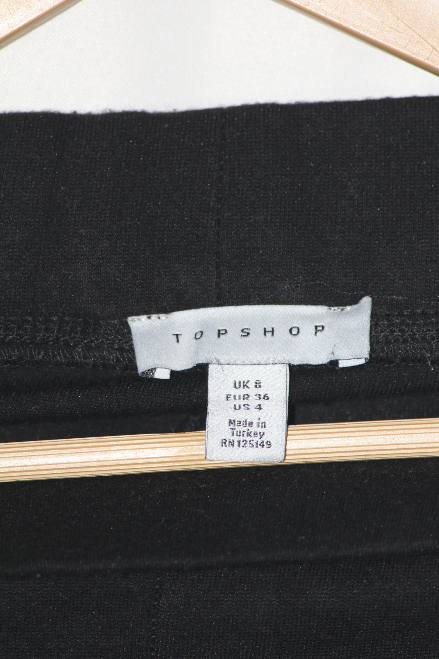 Topshop Black Women’s Trouser (Small)