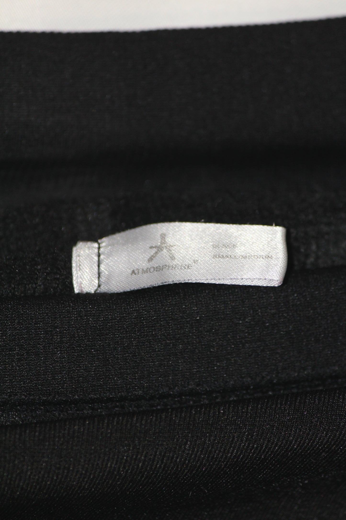 Atmosphere Black Stretch Trouser – Sleek Minimalist (Small)