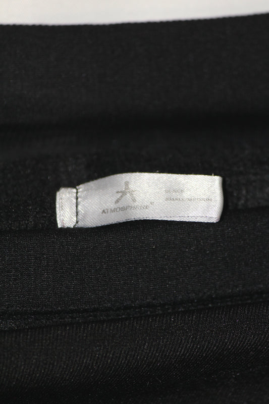 Atmosphere Black Stretch Trouser – Sleek Minimalist (Small)