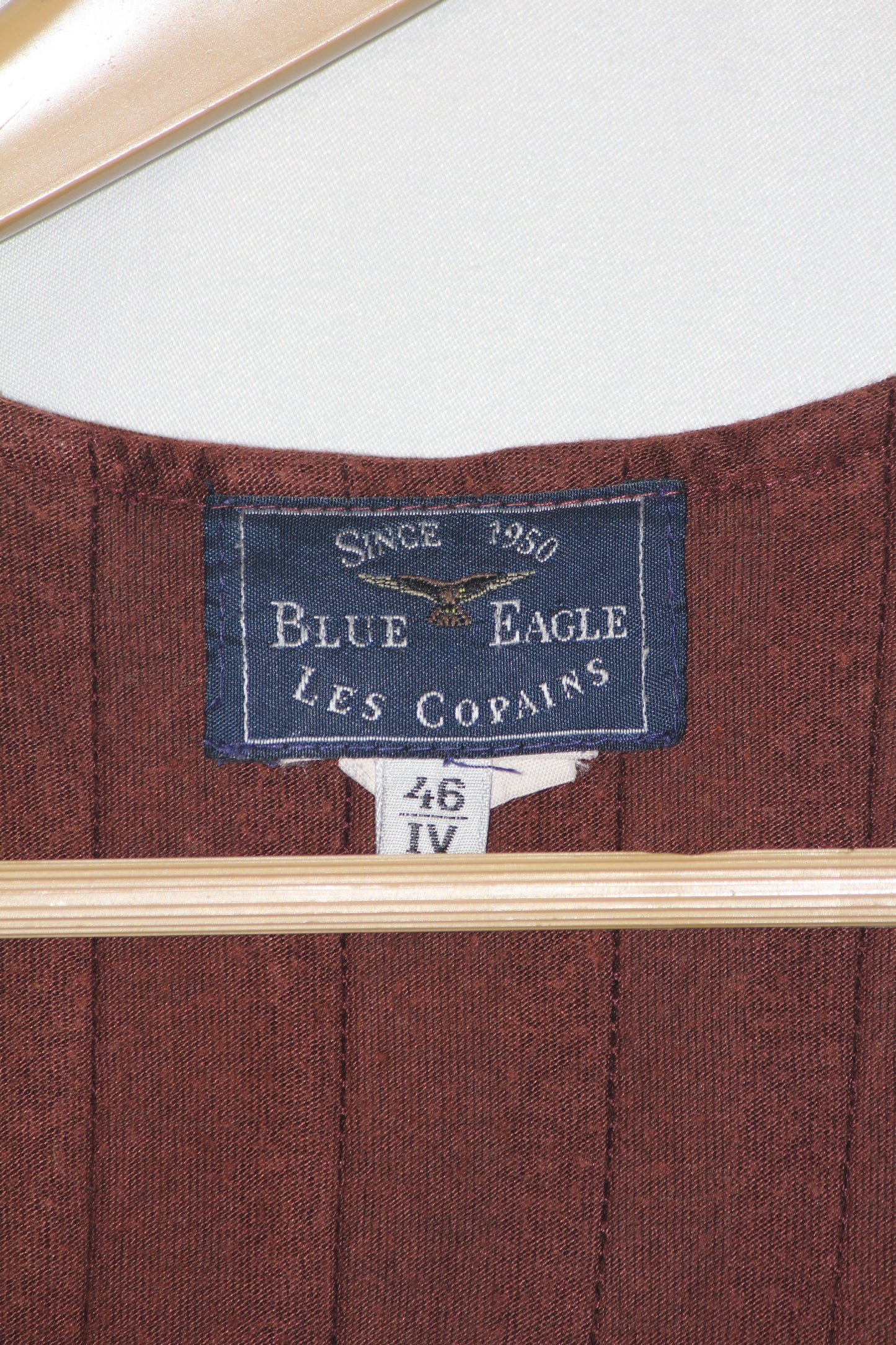 Blue Eagle Brown Half Sleeve Bodycon – Large