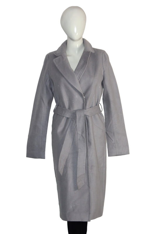ASOS Grey Long Coat (Small)