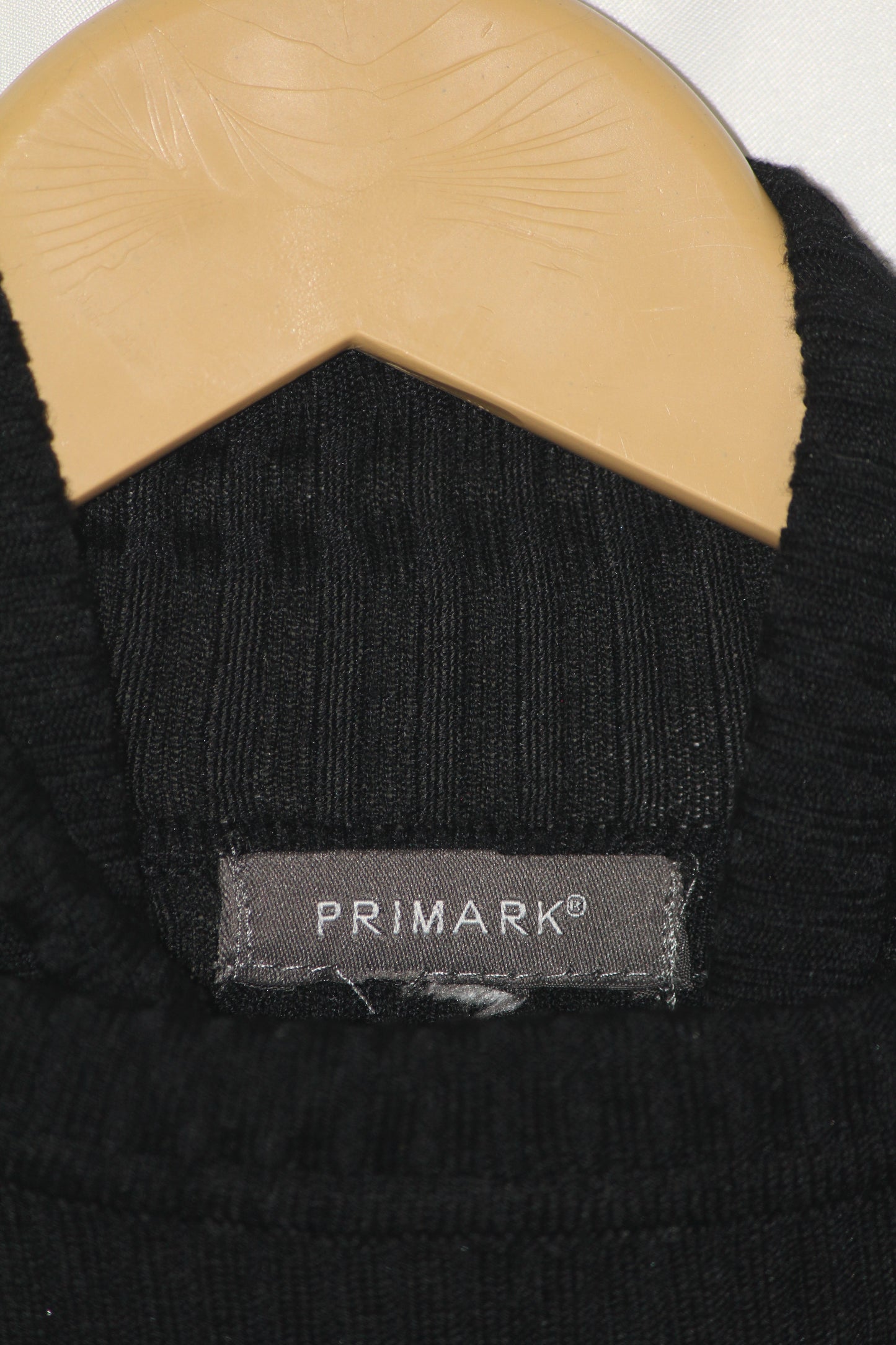 Primark Soft Black Full Sleeve Bodycon (Small)