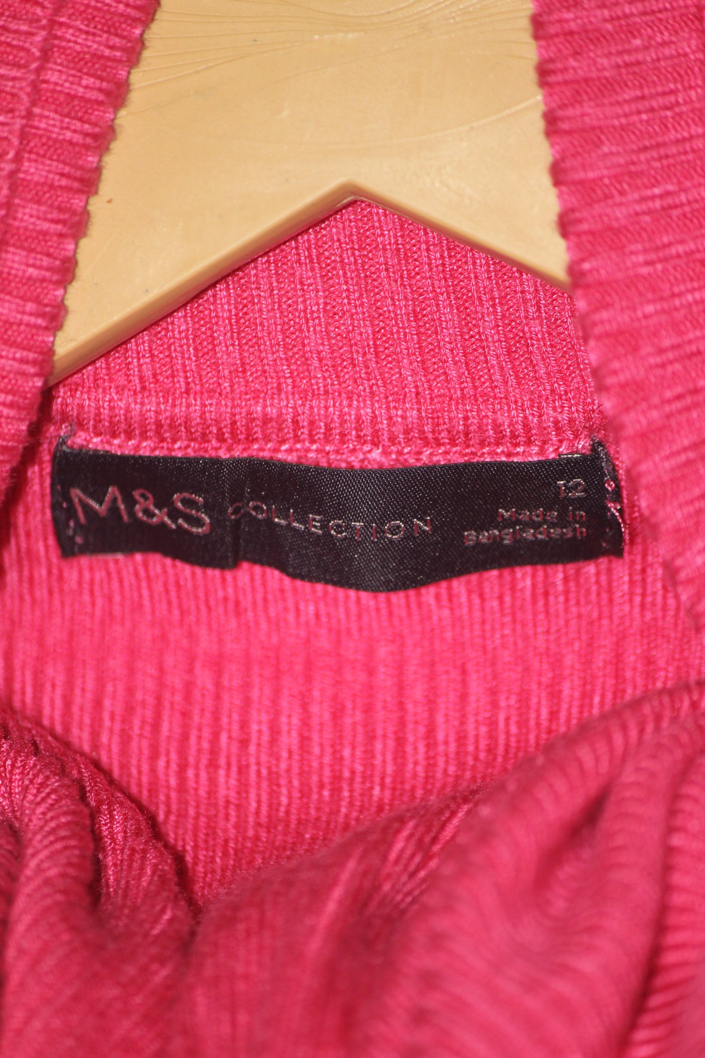 M&S Pink High Neck (Small)