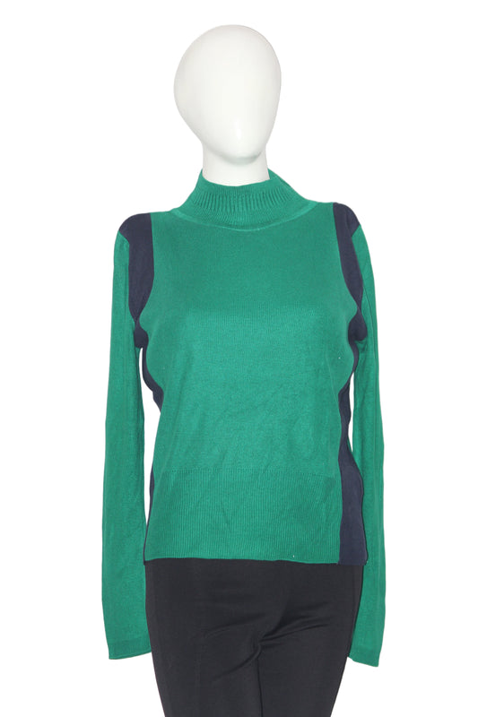 M&S Green & Blue High -Neck (Medium)