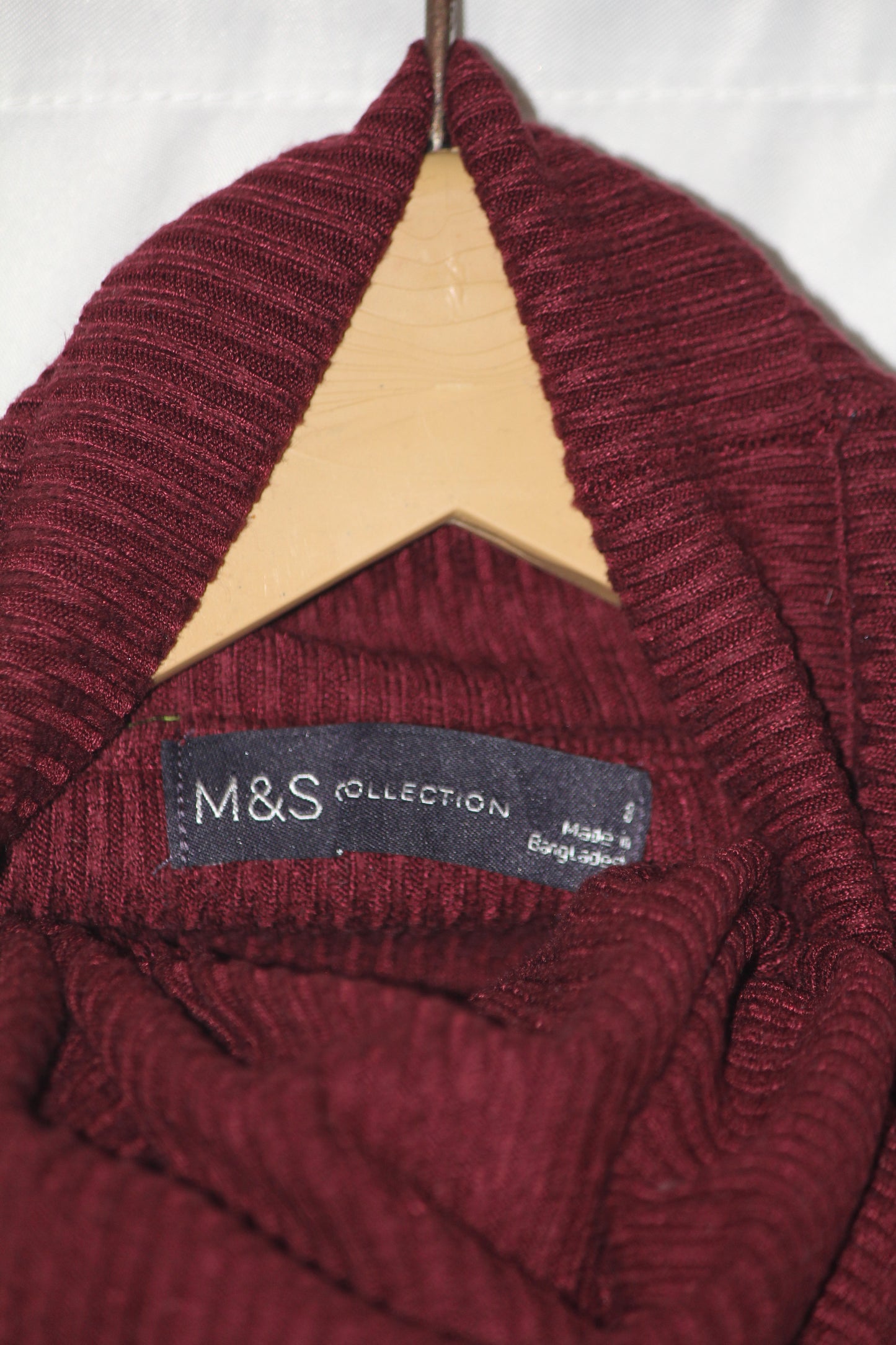 M&S Maroon Women’s High Neck (Small)