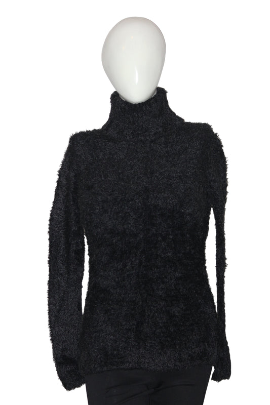 Black High Neck Sweater – C.M.P.55 – Small