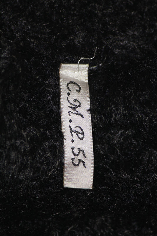 Black High Neck Sweater – C.M.P.55 – Small
