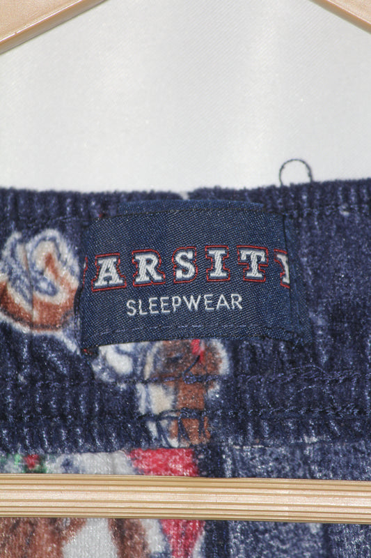 Varsity Sleepwear Navy Warm Tights – Relaxed Winter Fit