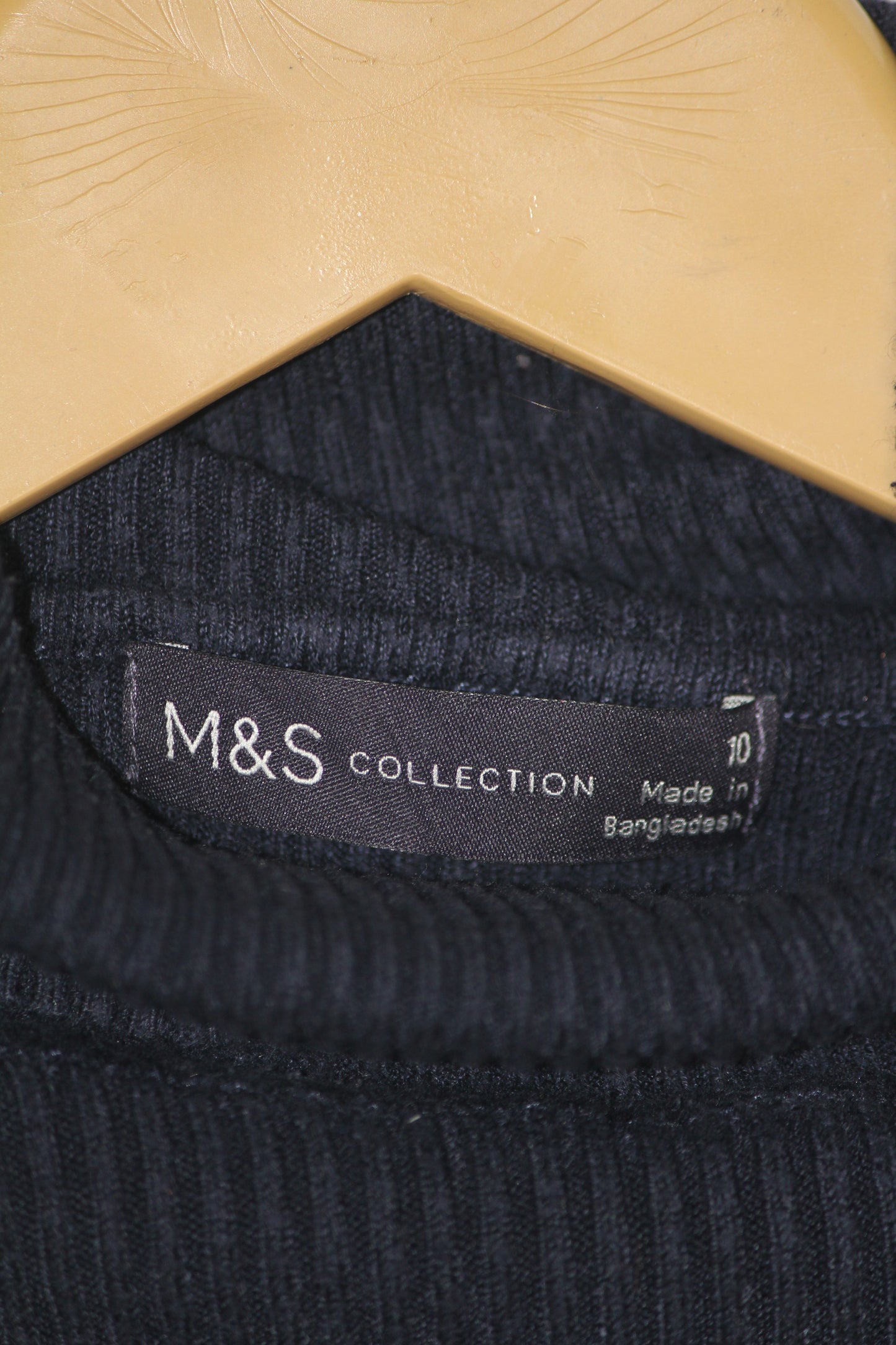M&S Navy Blue Women’s High Neck (Small)
