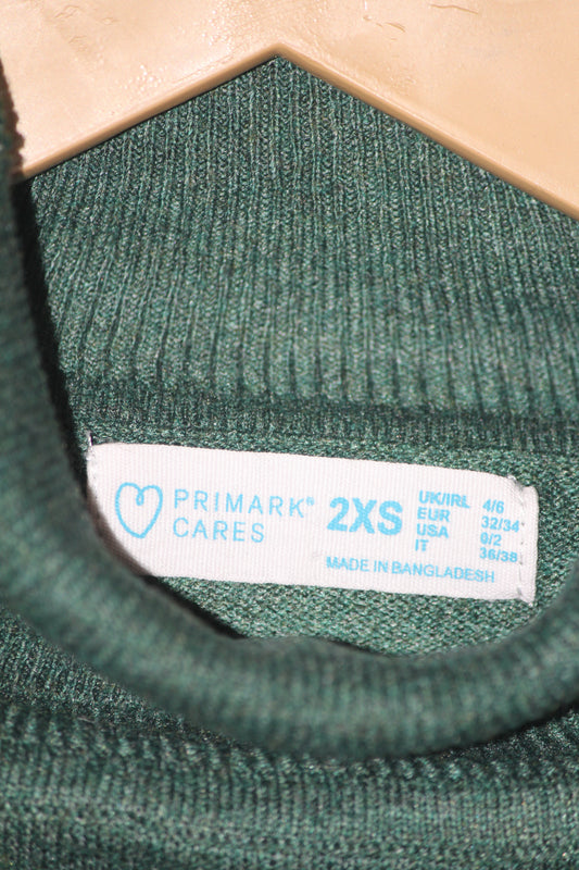 Primark Sea Green Women’s High Neck (XS)
