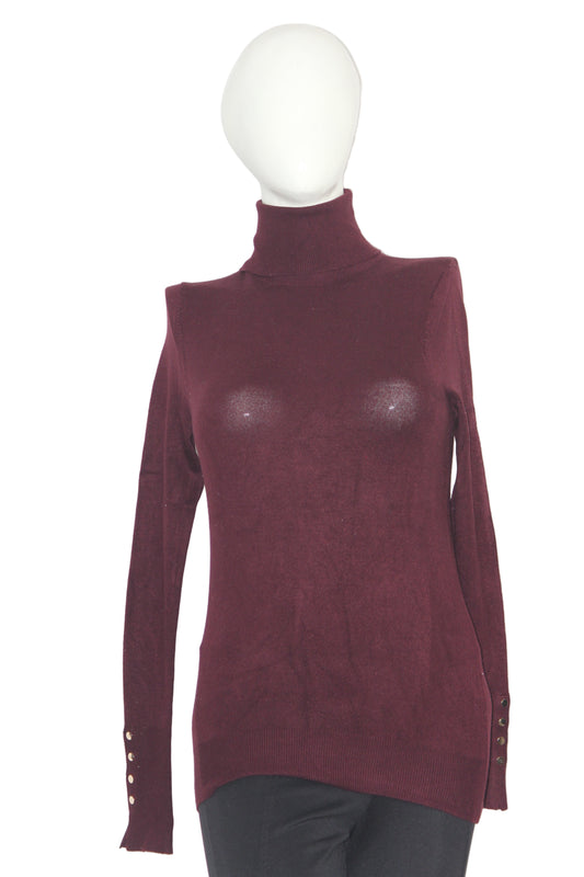 ZARA Maroon Hi-Neck (Small)