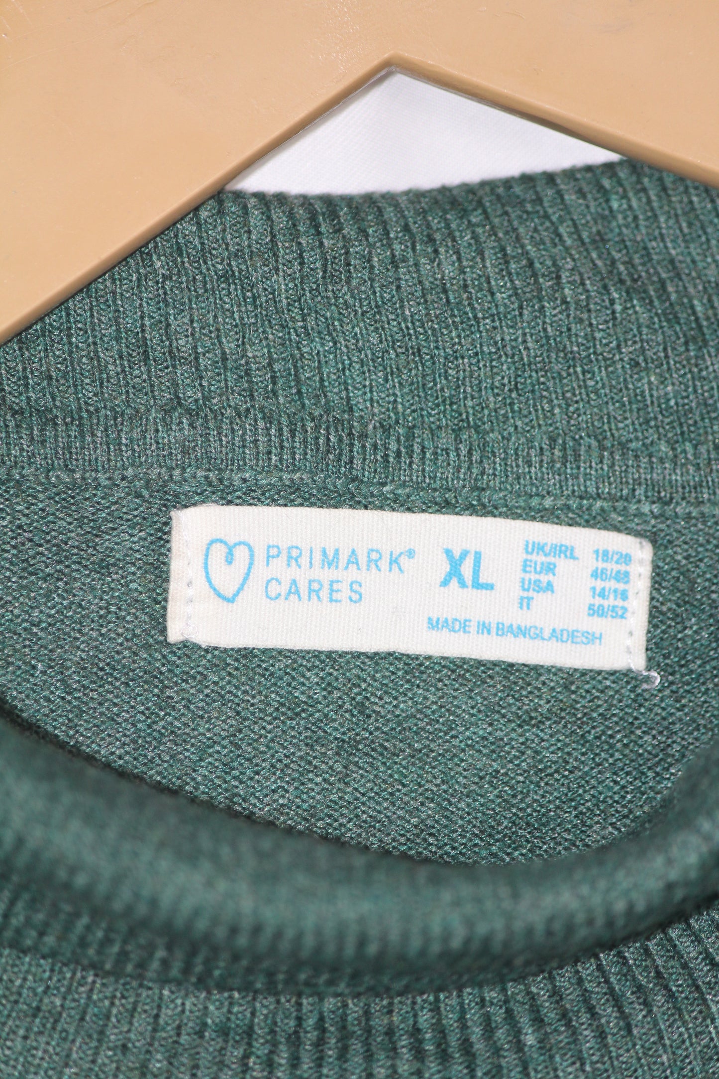 Primark Sea Green Hi-Neck (Large)