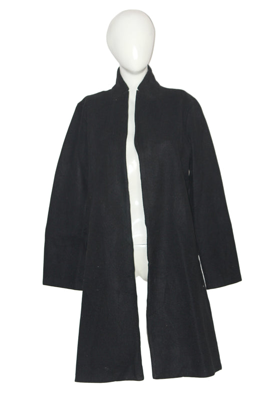 NNWM Woman Black Long Coat (Medium)