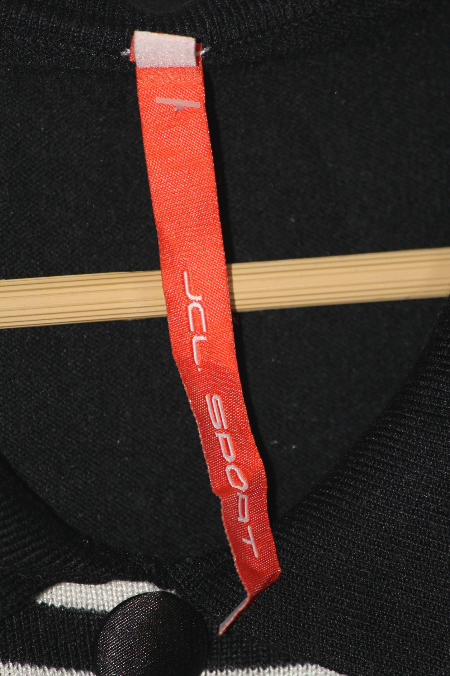 JCL Sports Black Fitted Bodycon (Small)