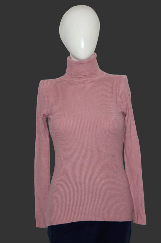 Shein Pink women’s High Neck (Small)