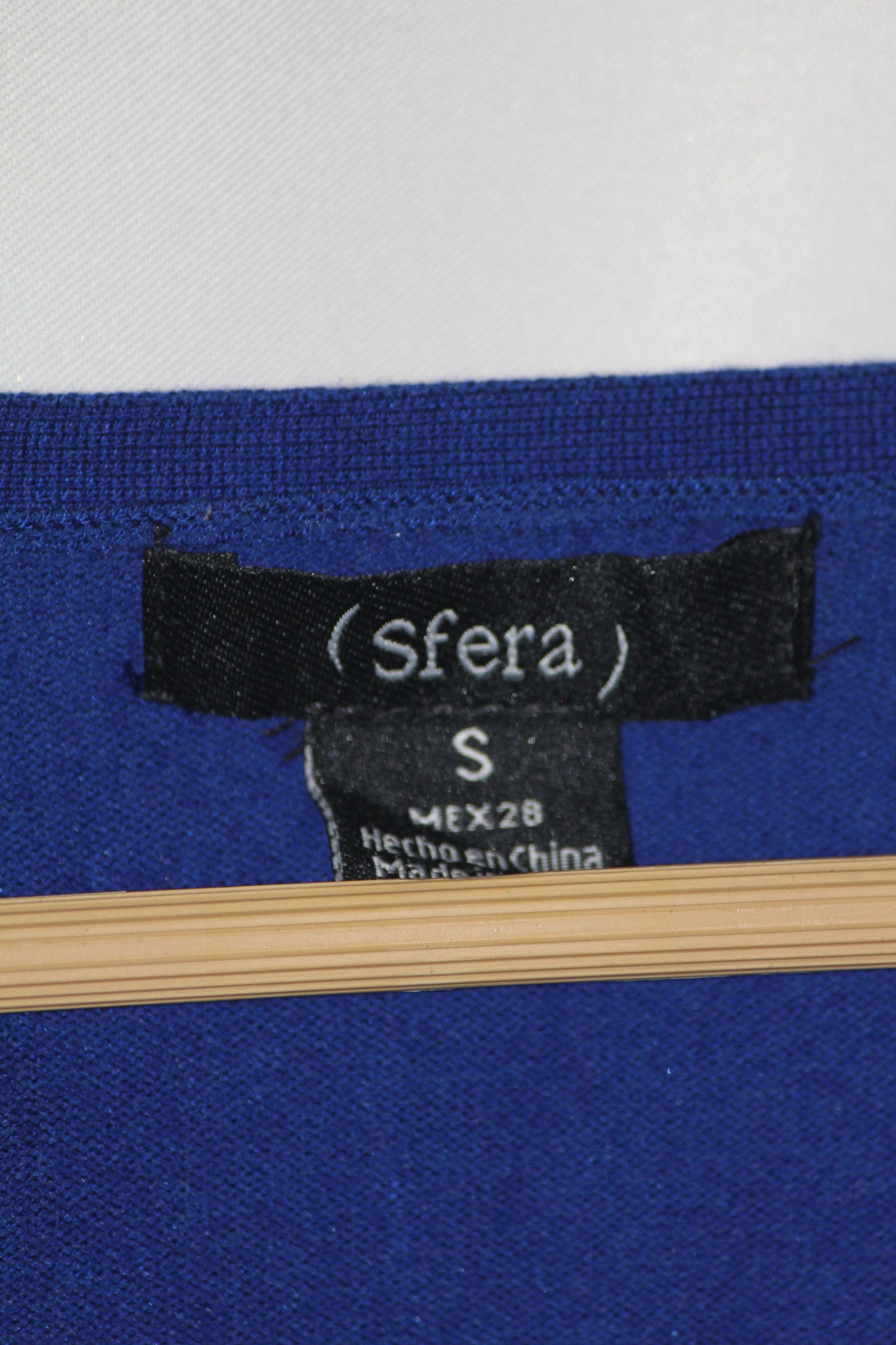Sfera Blue Button-Down Sweater (Small)