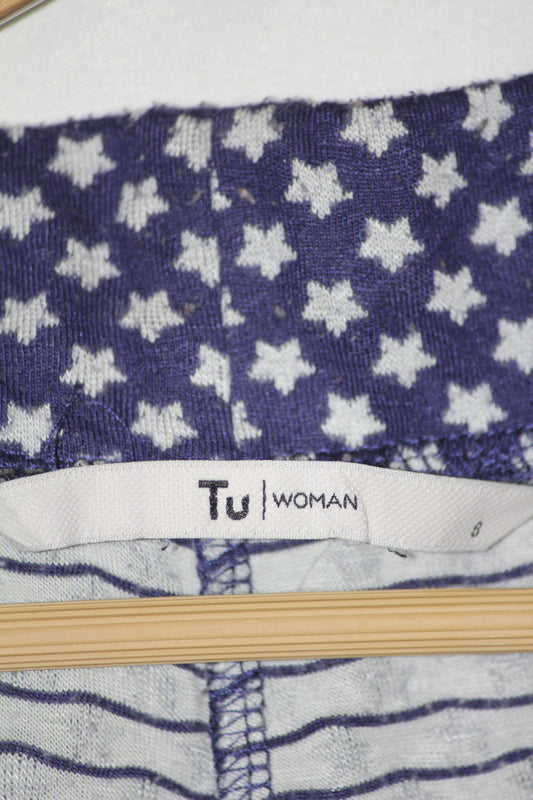 TU Blue Star Print Trouser – Medium