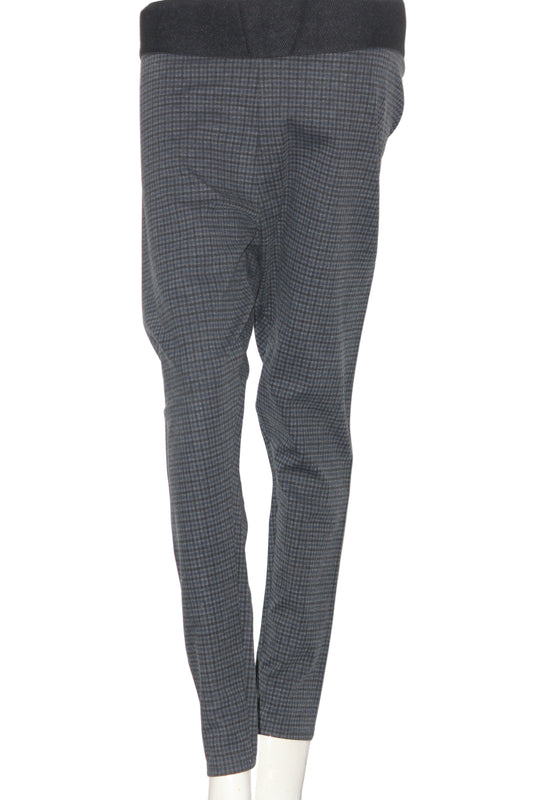 M&S Black & Green Check Trouser (Medium)