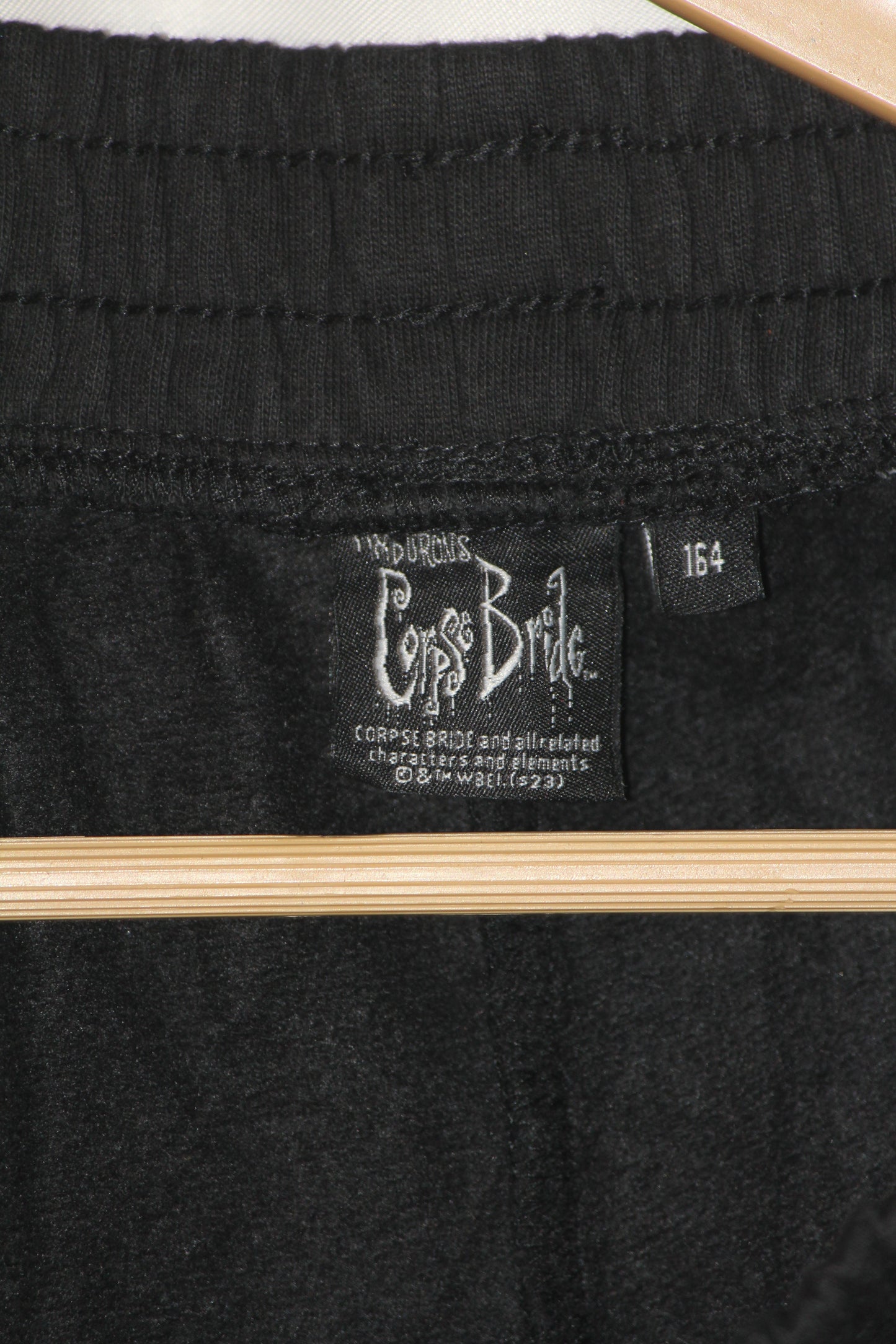Corpse Bride Black Cotton Trouser – Medium