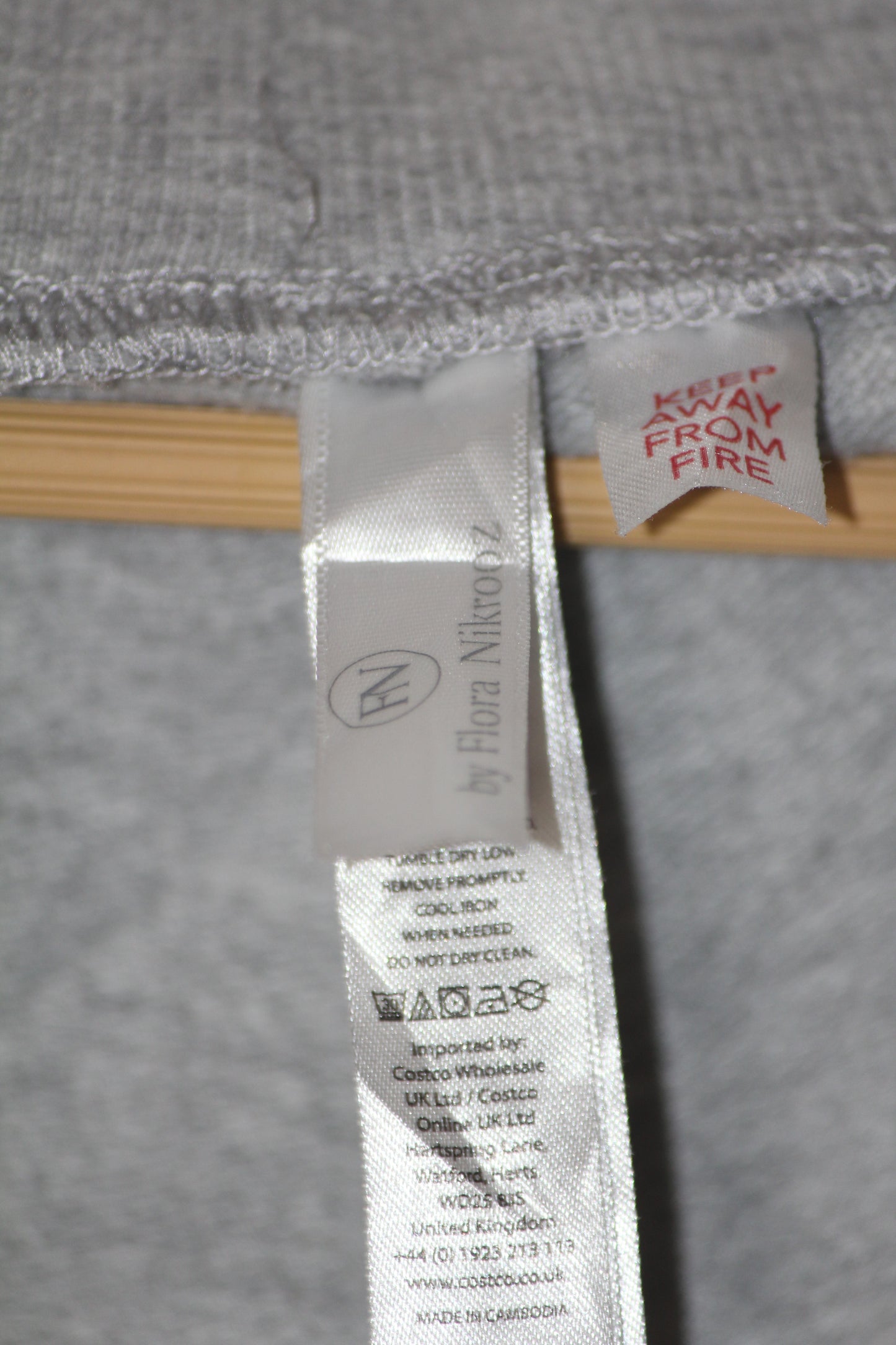 Flora Nikrooz Gray Soft-Fit Trouser – Medium