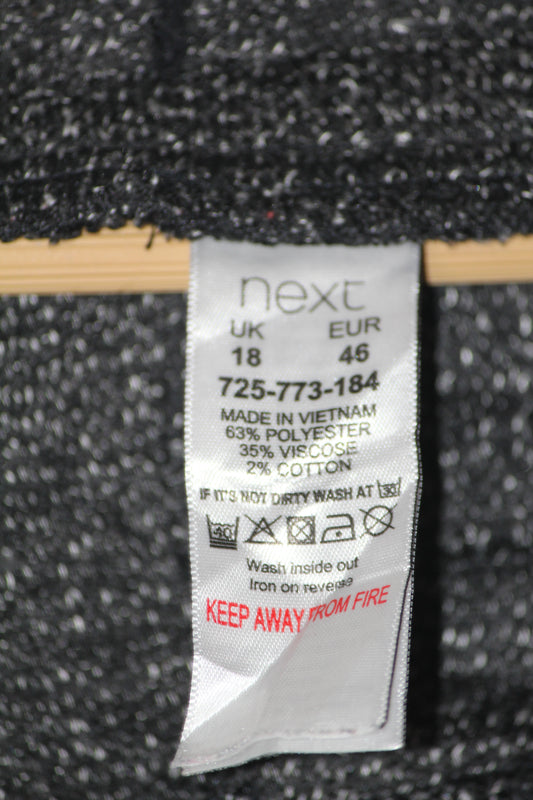 Next Black Polka-Dot Trouser – Large