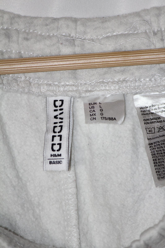 H&M White Men’s Trouser – Large