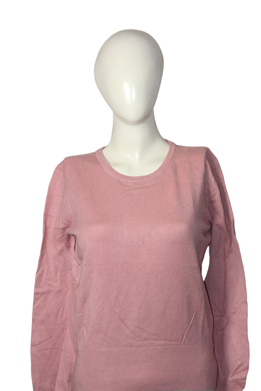 H&M Light Pink SoftBlend Sweatshirt – Small