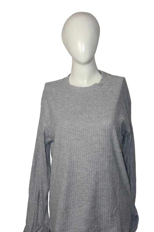 H&M Grey StretchFit Sweatshirt – Small